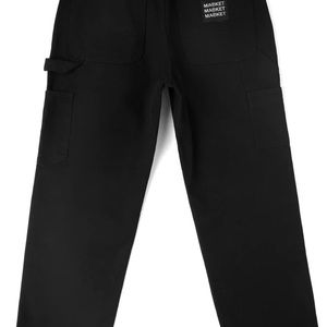 Market Black Carpenter Pants